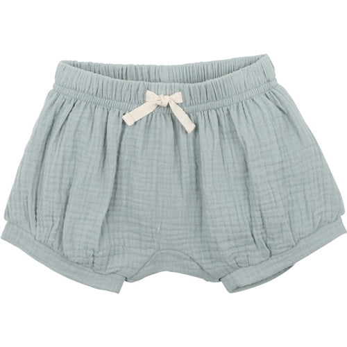 Sage Crinkle Shorts
