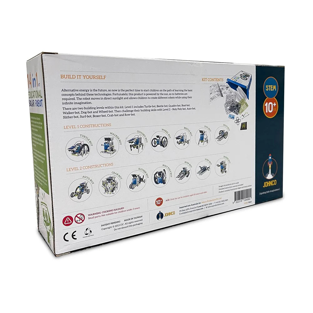 14 in 1 Solar Robot