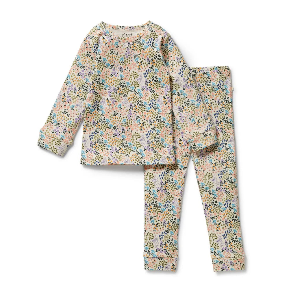 Tiny Bloom Organic LS Pyjamas