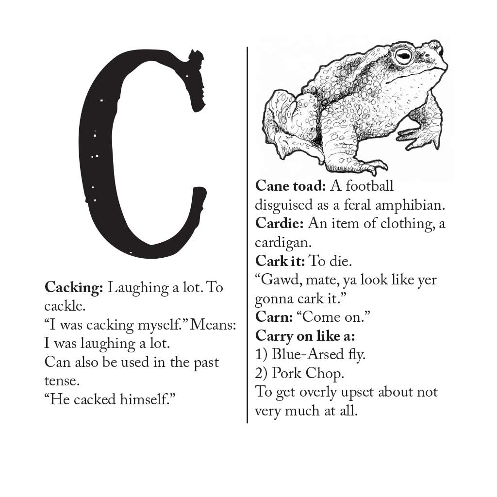 Australian Slang - Book