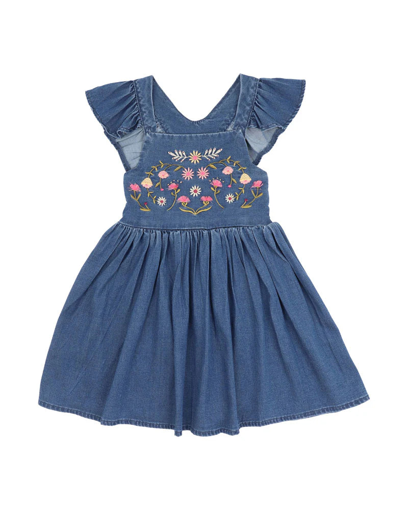 Wild Horses Denim Dress