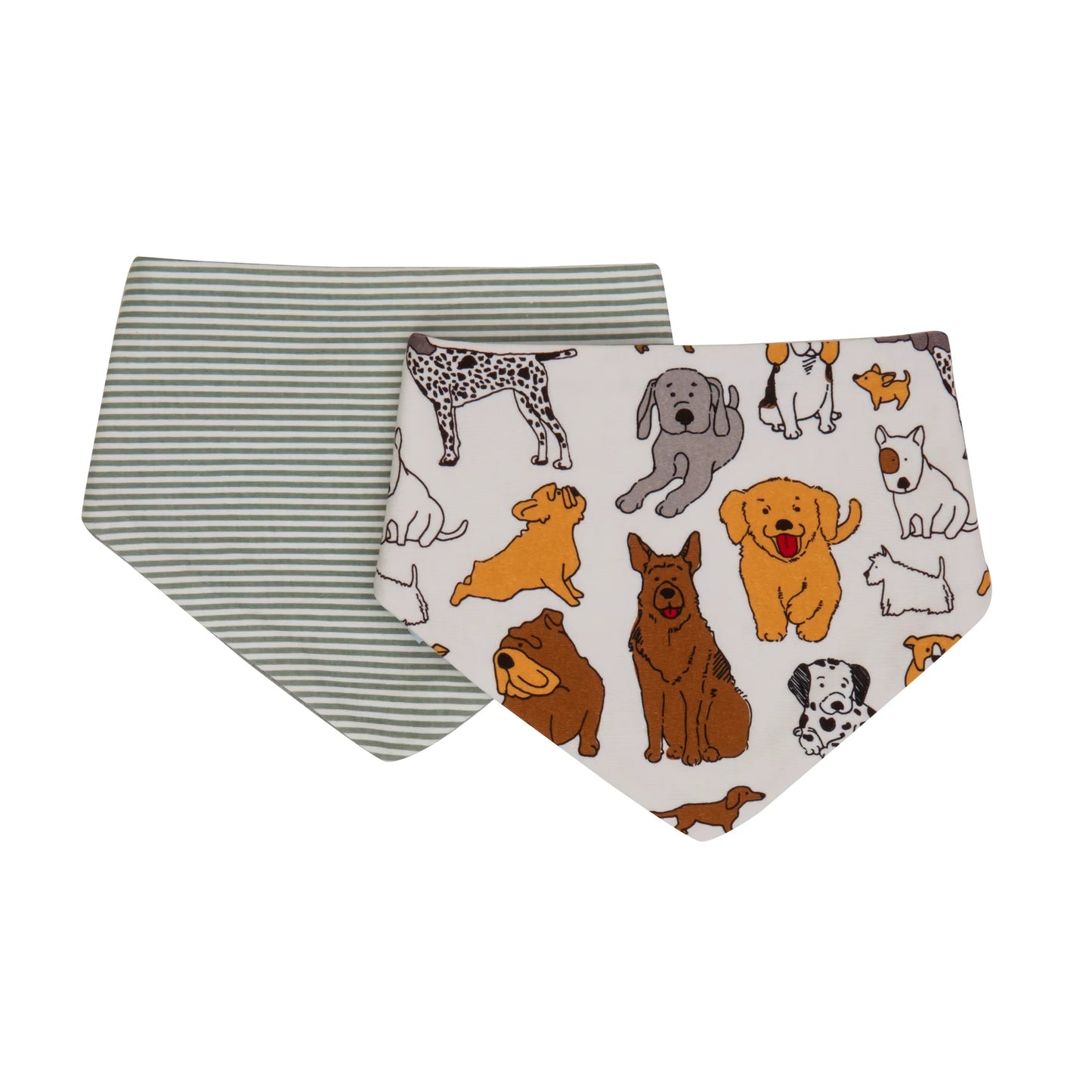 2-Pack Reversible Bandana Bibs