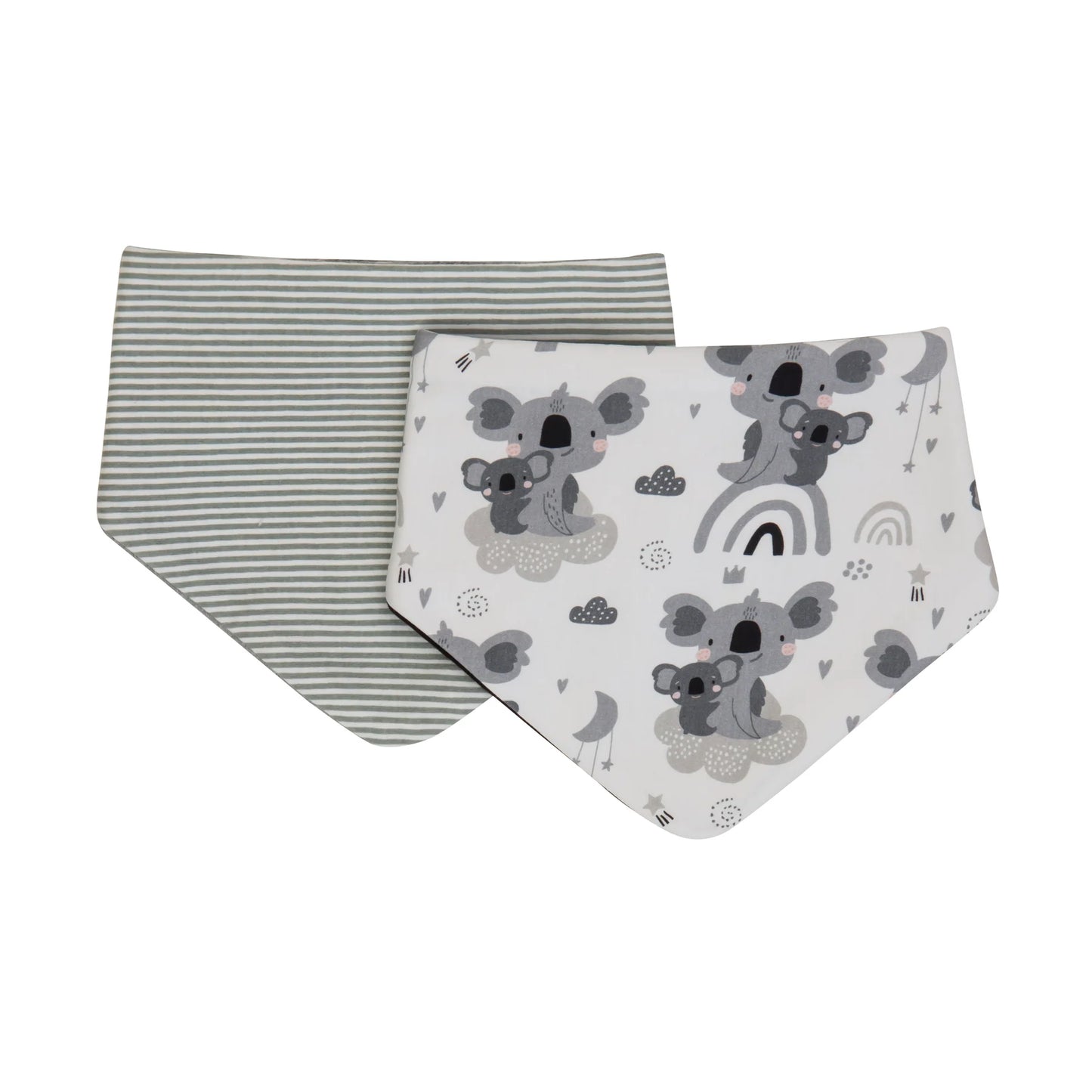 2-Pack Reversible Bandana Bibs
