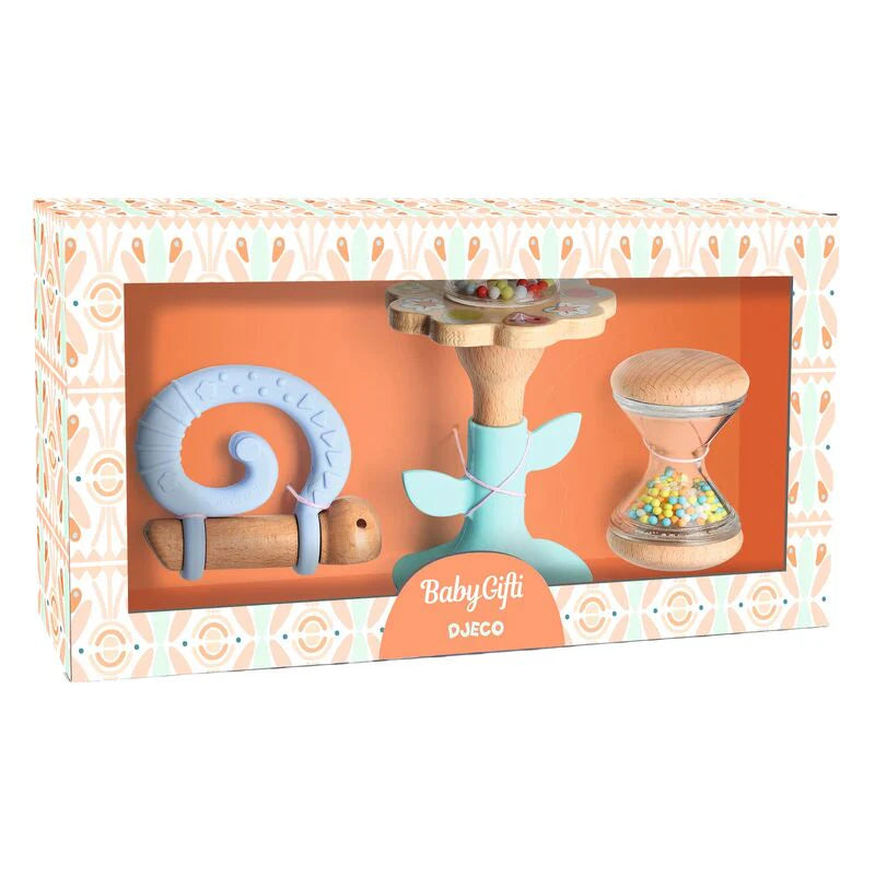 Rattle and Teether Gift Set