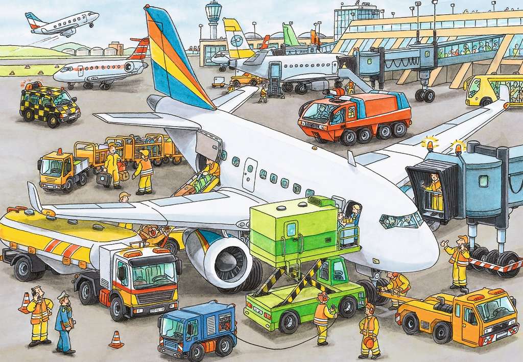 Puzzle - Busy Airport