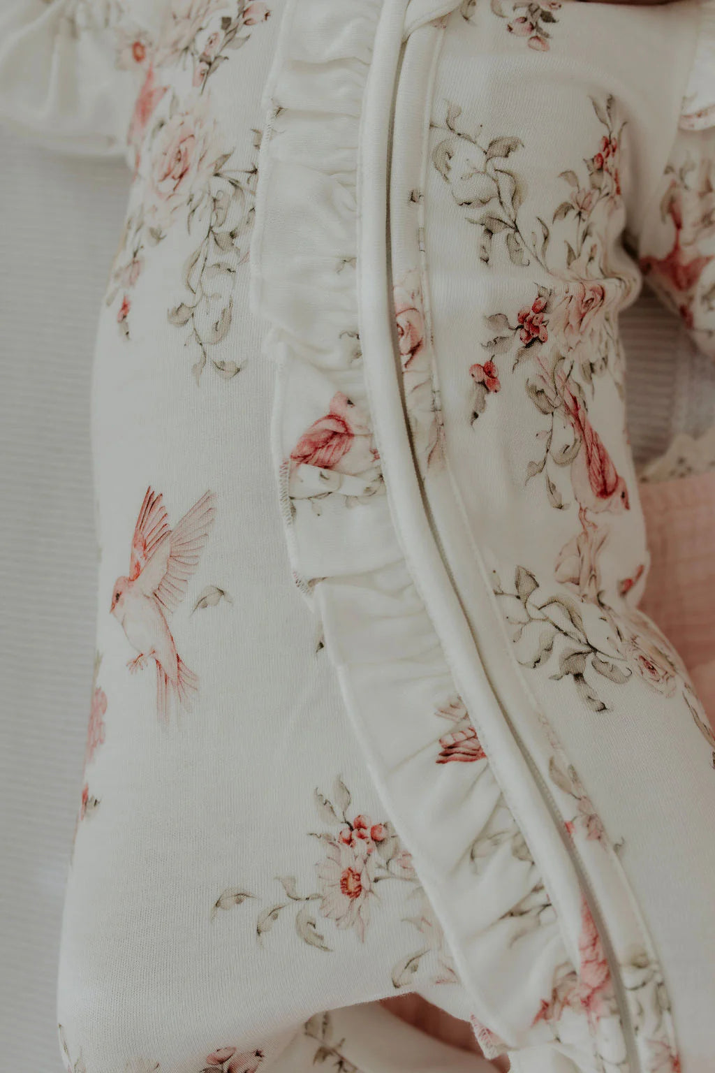 Rose Garden - Bamboo Zipsuit