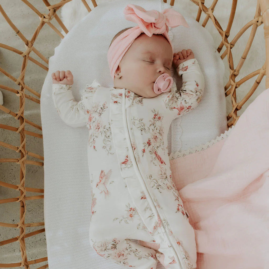 Rose Garden - Bamboo Zipsuit