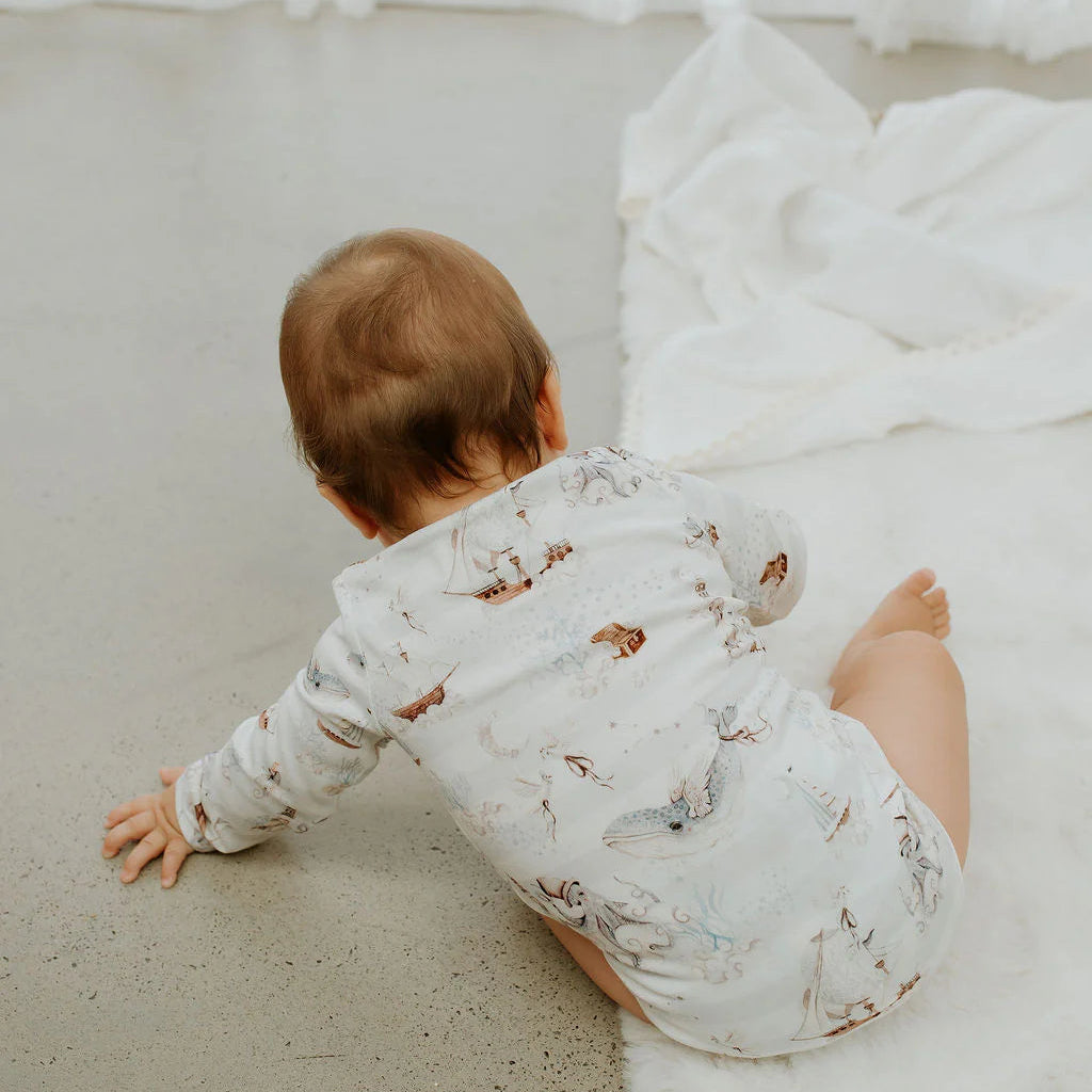 Magic Ocean LS Bodysuit