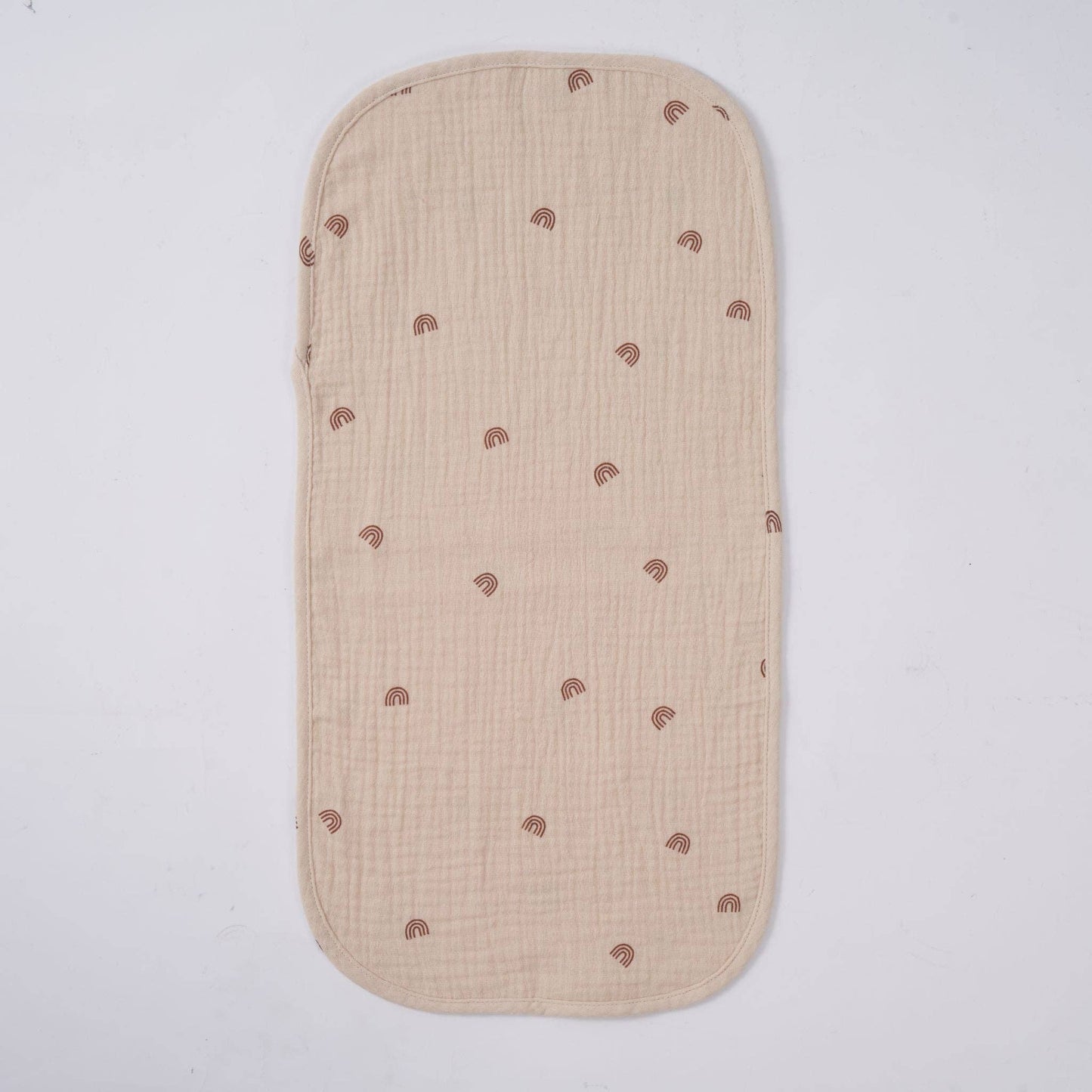 Organic Muslin Burp Cloths - Dusty Dunes 5 Pack