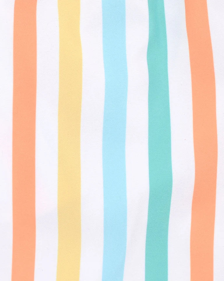 LUCA STRIPE AQUA NAPPY