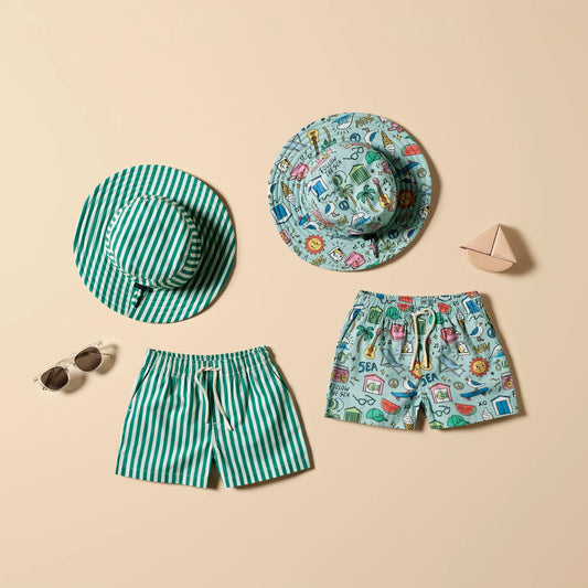 Sun, Sea and Surf Sun Hat