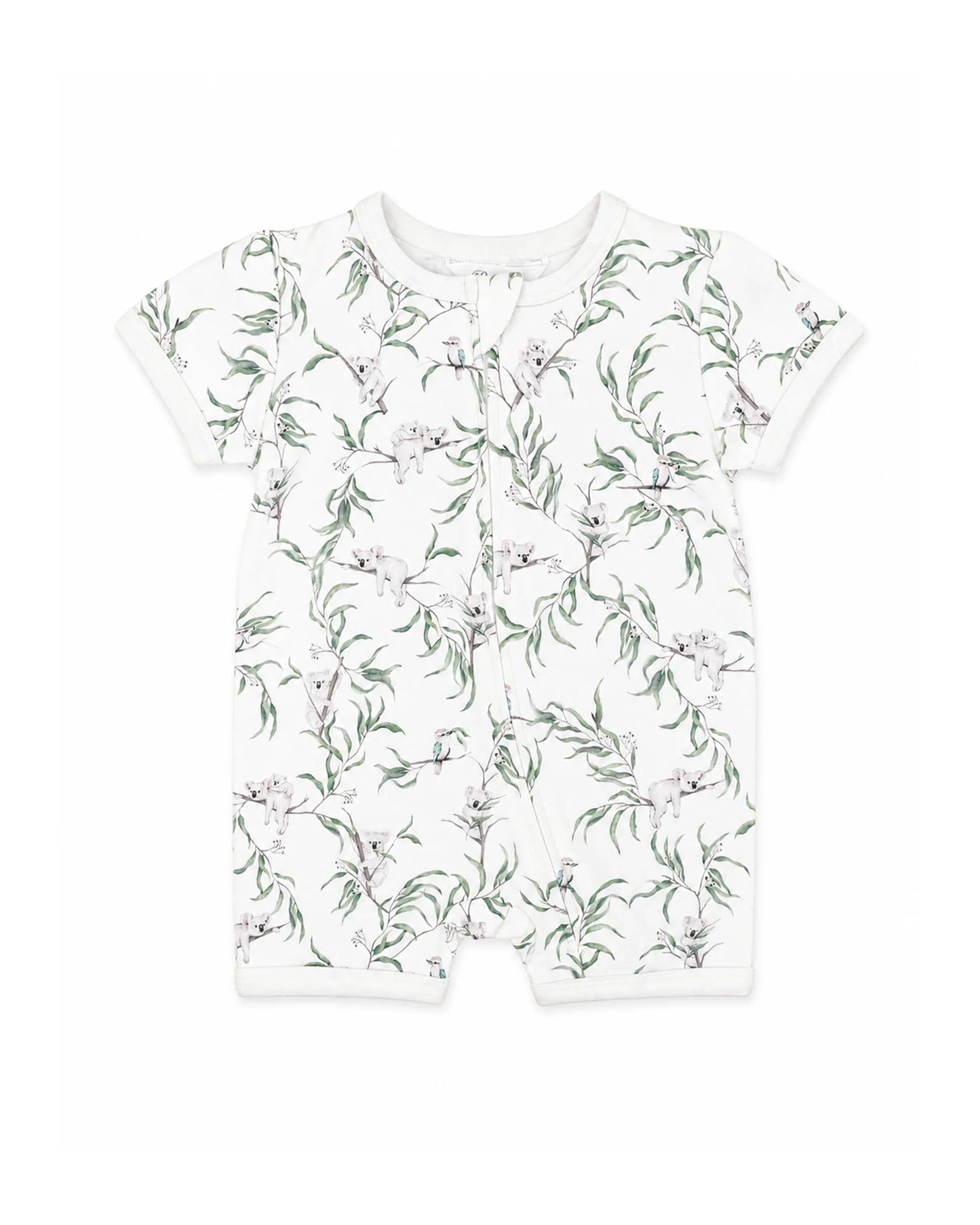 Taylor Organic SS Zip Romper