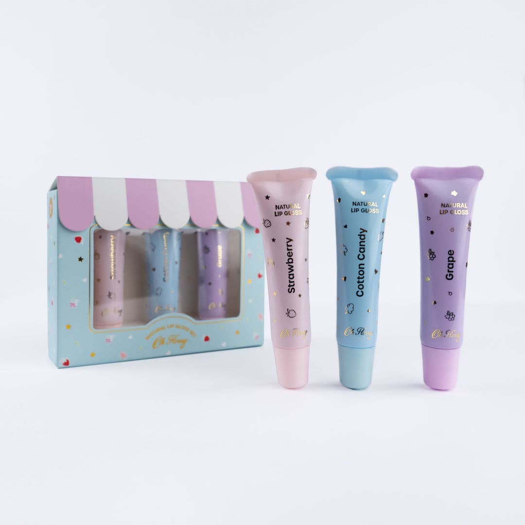 Oh Flossy Natural Lip Gloss Set