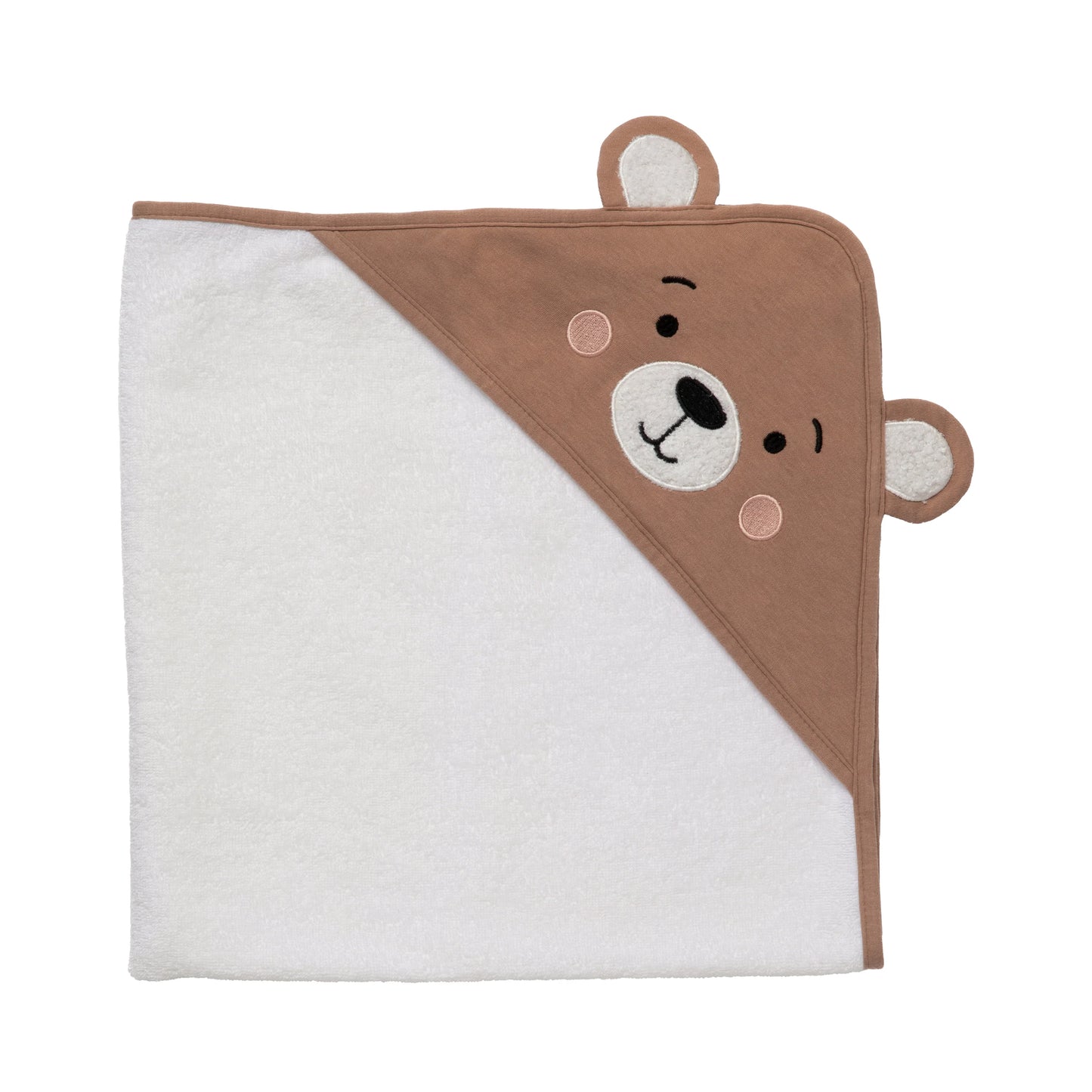 Baby Hooded Towel - Cuddly Bear