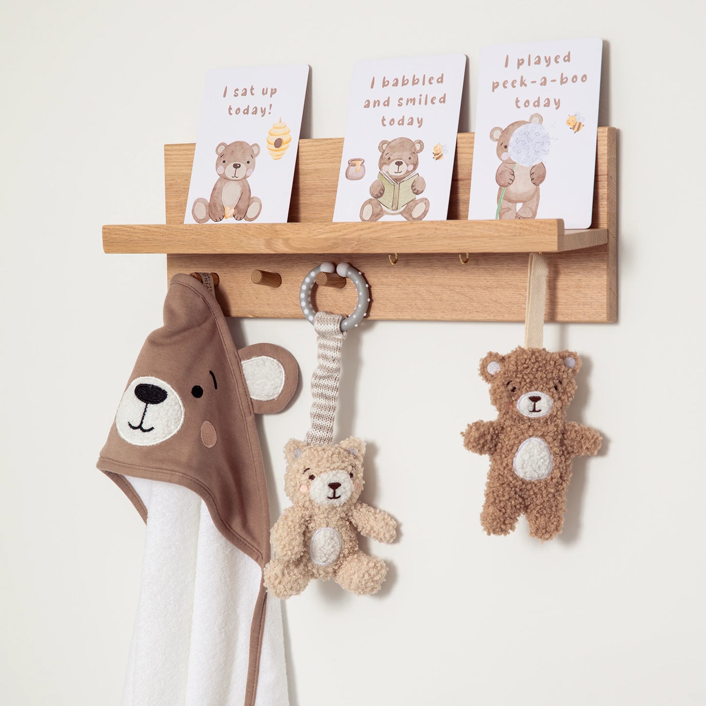 Baby Hooded Towel - Cuddly Bear