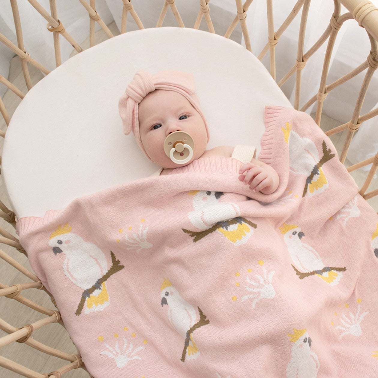 Australian Baby Blanket - Cockatoo