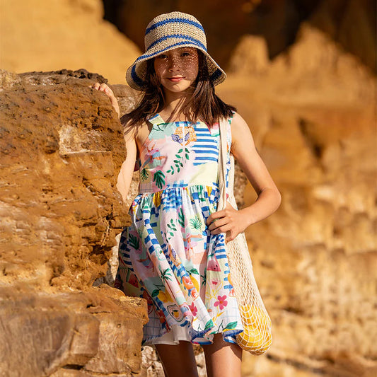 Camille Print Sundress