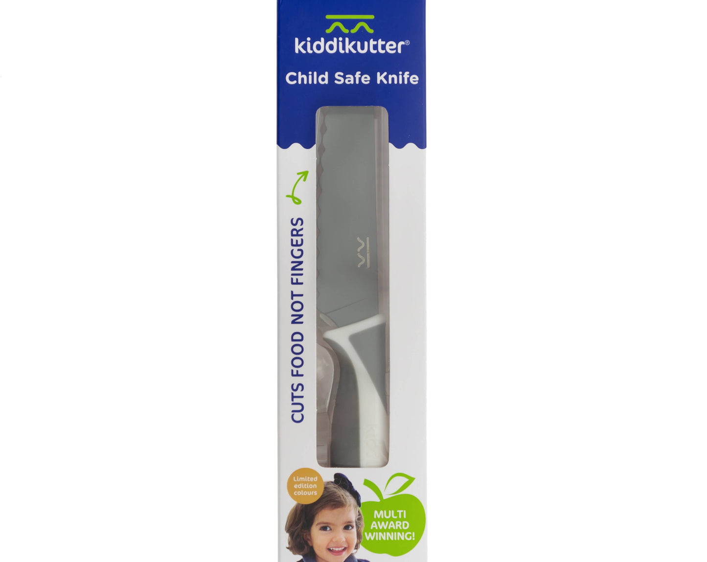 Kiddikutter chils safe knives SMOKEY GREY