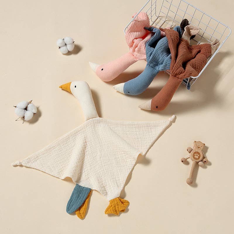 Goose Comforter Baby Security Blanket - Neptune