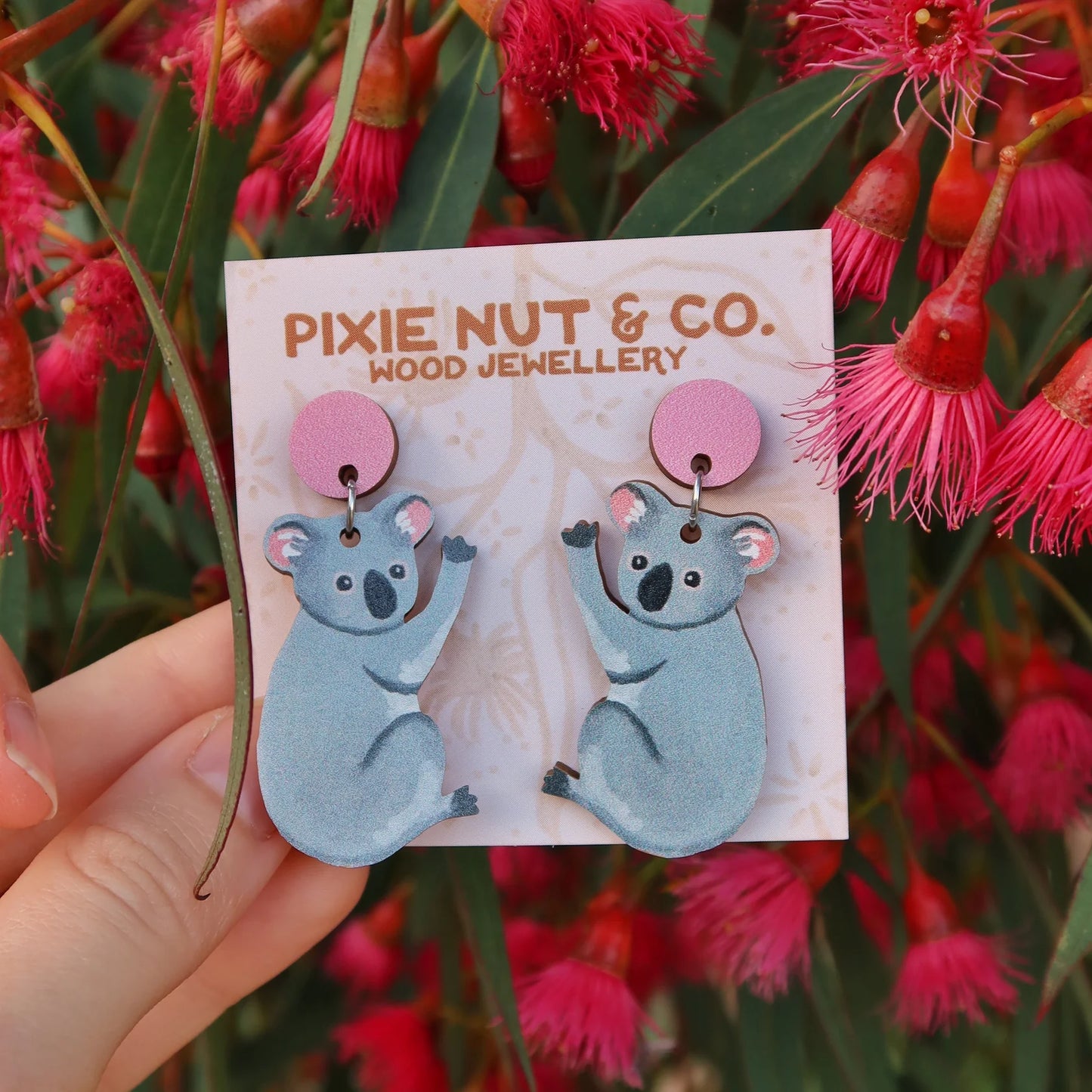 Pixie Nut & Co Australian Earrings