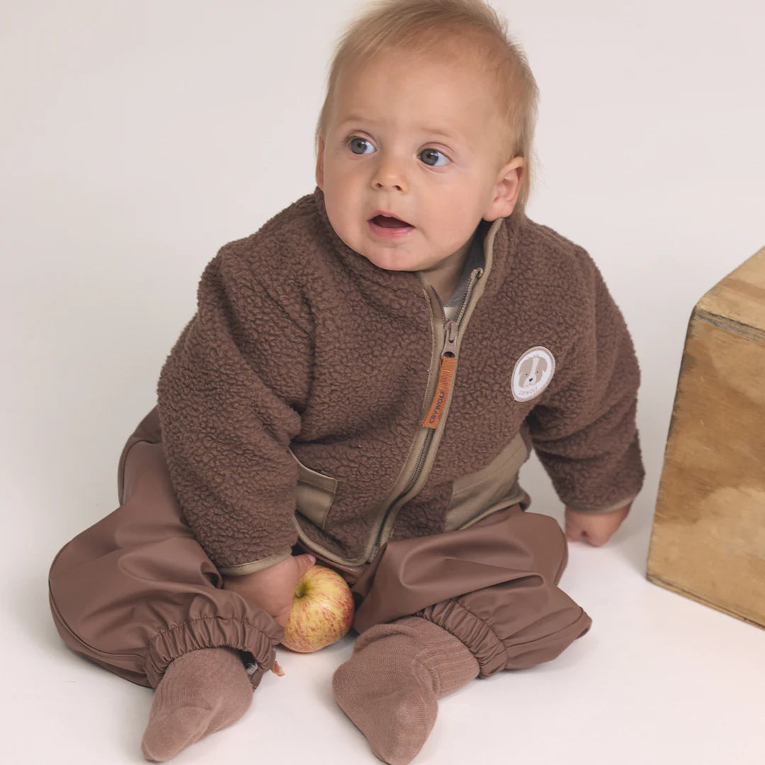Baby Sherpa Jacket - Pinecone