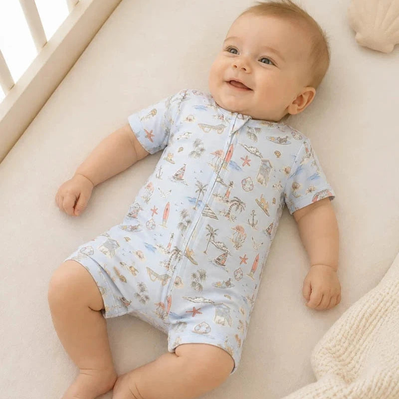 Max Organic Short Sleeve Zipsuit