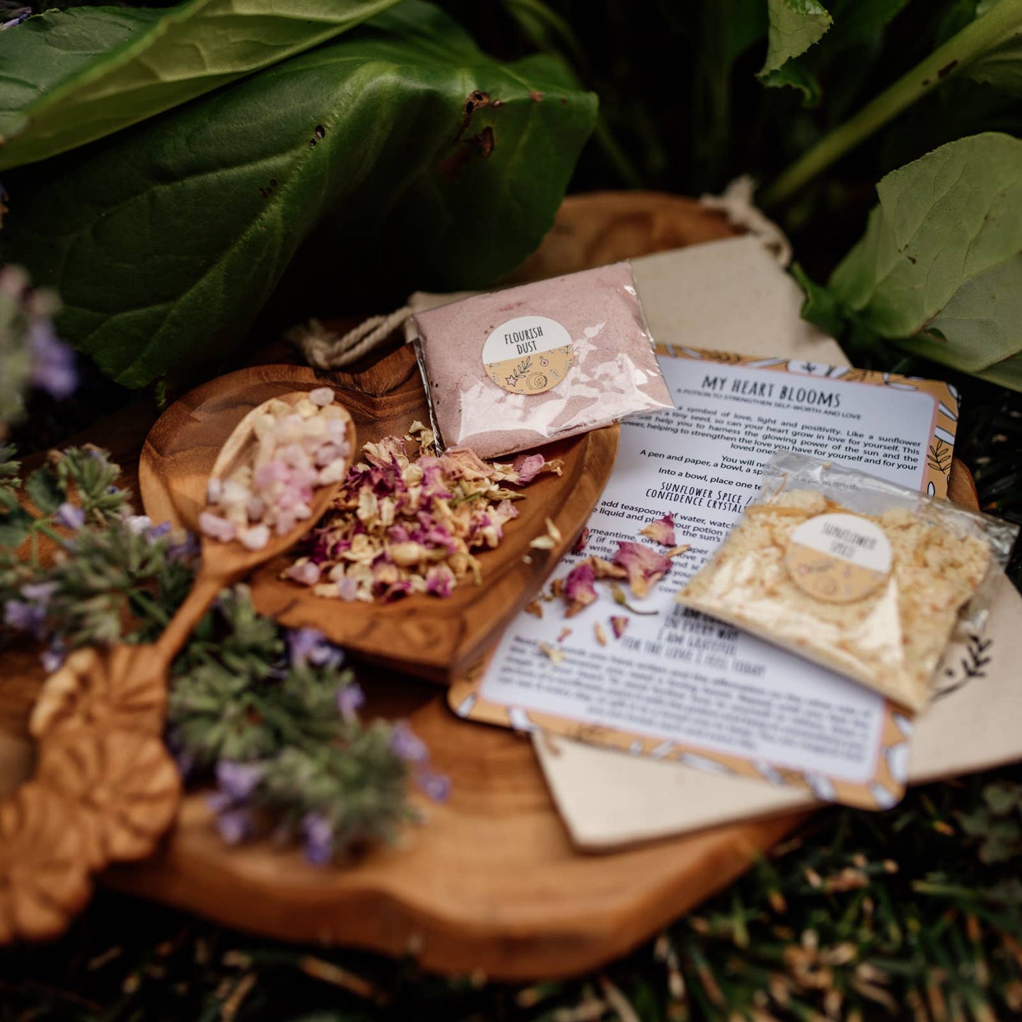 My Heart Blooms (Self Love) Potion Pouch