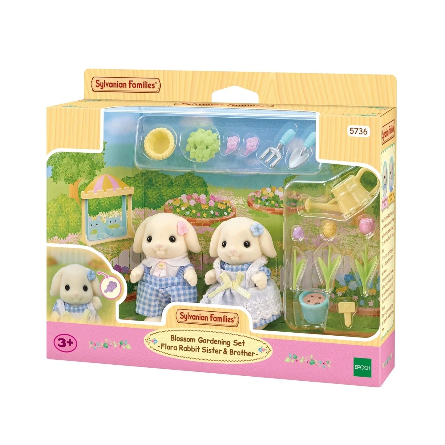 Blossom Gardening Set - Flora Rabbit Sister and Brother