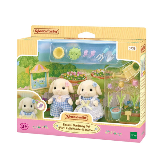 Blossom Gardening Set - Flora Rabbit Sister and Brother