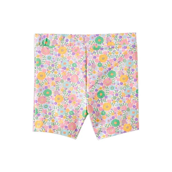 Pastel Garden Bike Short