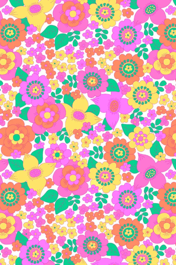Groovy Garden Bike Short