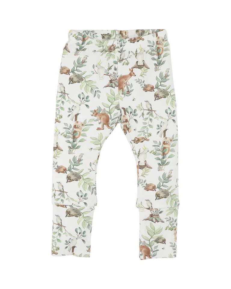 Charlie Organic Turn Back Feet Leggings