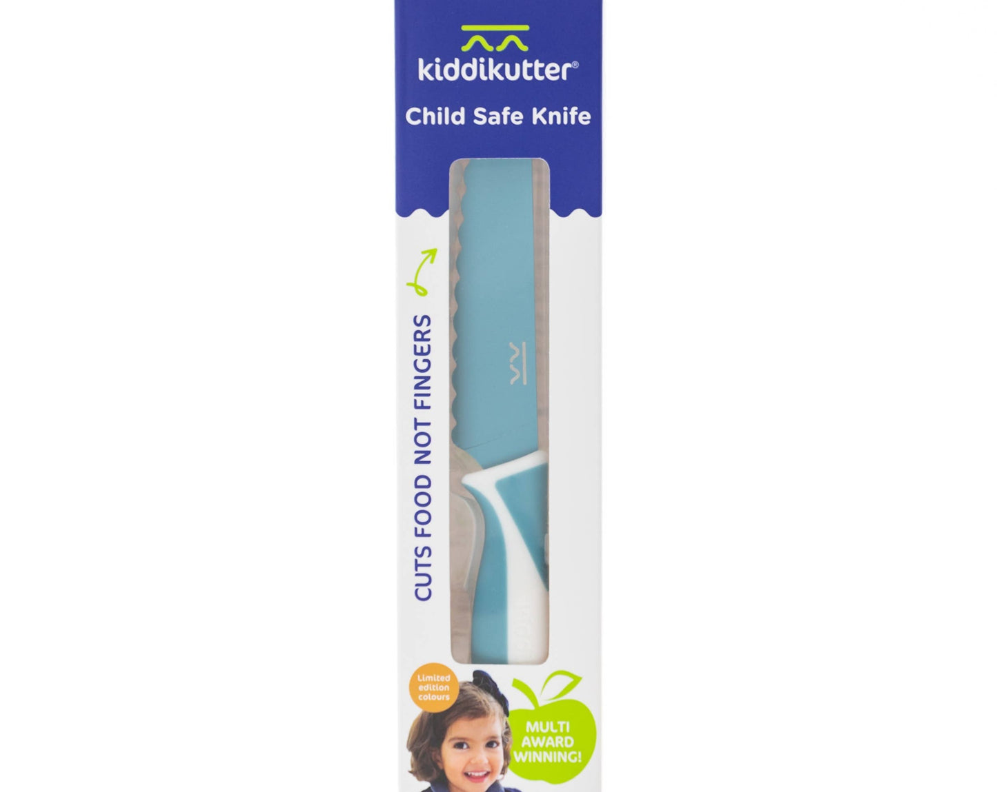 KiddiKutter Child Safe Knife Sky Blue