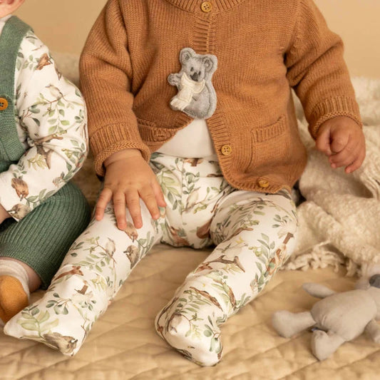 Charlie Organic Turn Back Feet Leggings