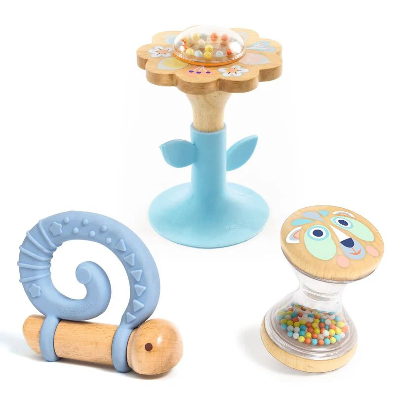 Rattle and Teether Gift Set