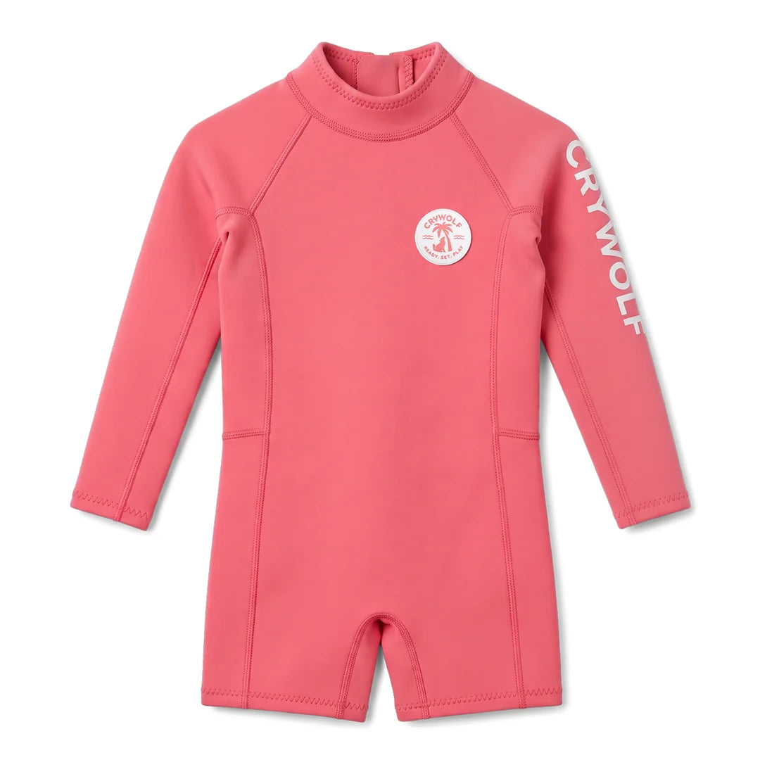 Long Sleeve Wetsuit - Flamingo Pink