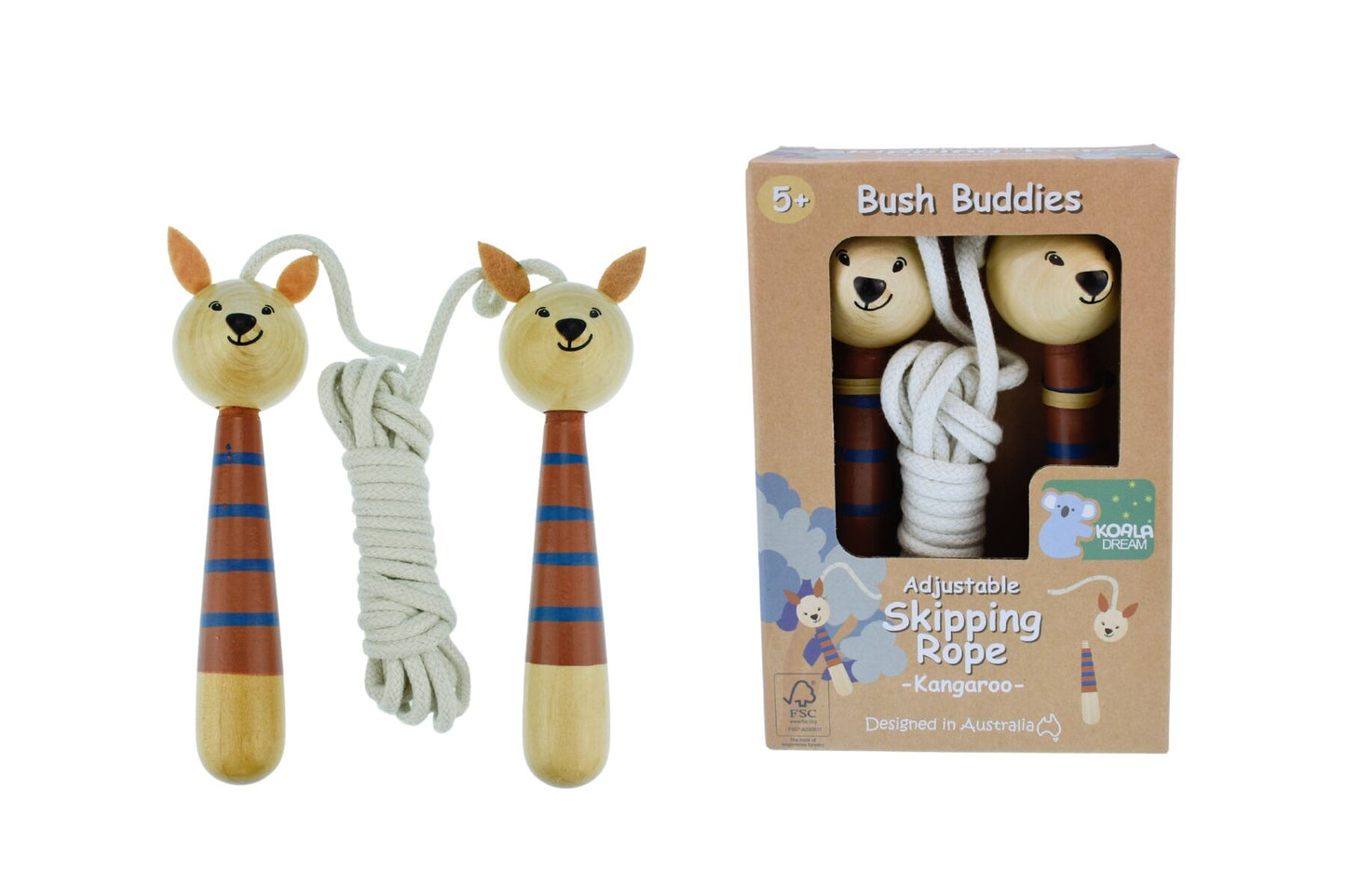 Bush Buddies Kangaroo Adjustable Skipping Rope