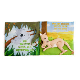 Kiki & Her Bush Friends Fabric Book