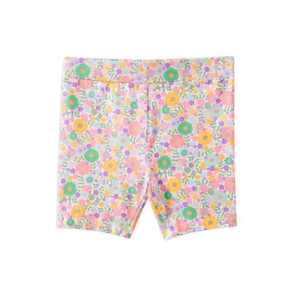 Pastel Garden Bike Short