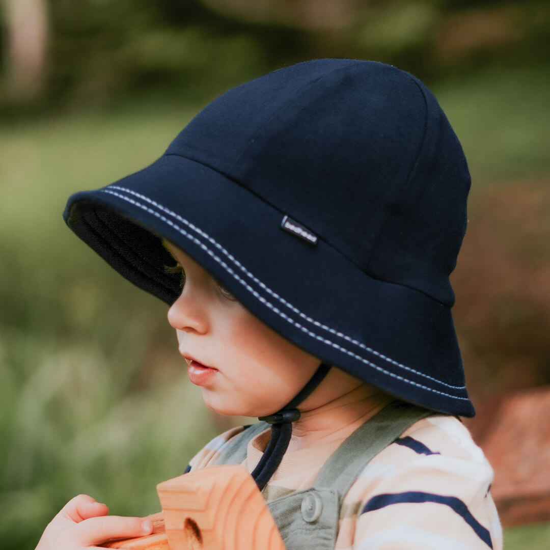 Toddler Bucket Sun Hat - Navy