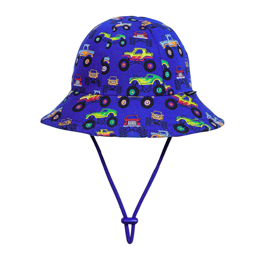 Toddler Bucket Sun Hat - Monster Truck