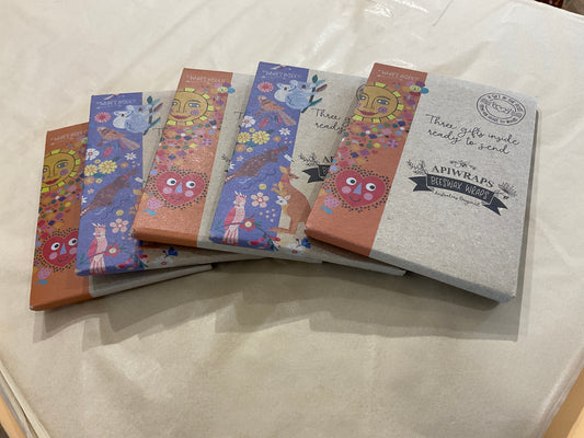 3 Pack Beeswax Wraps with Cards
