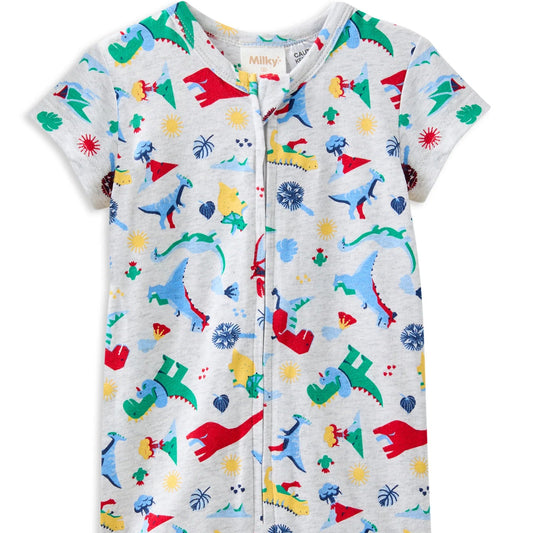 Dinosaur Zip Romper