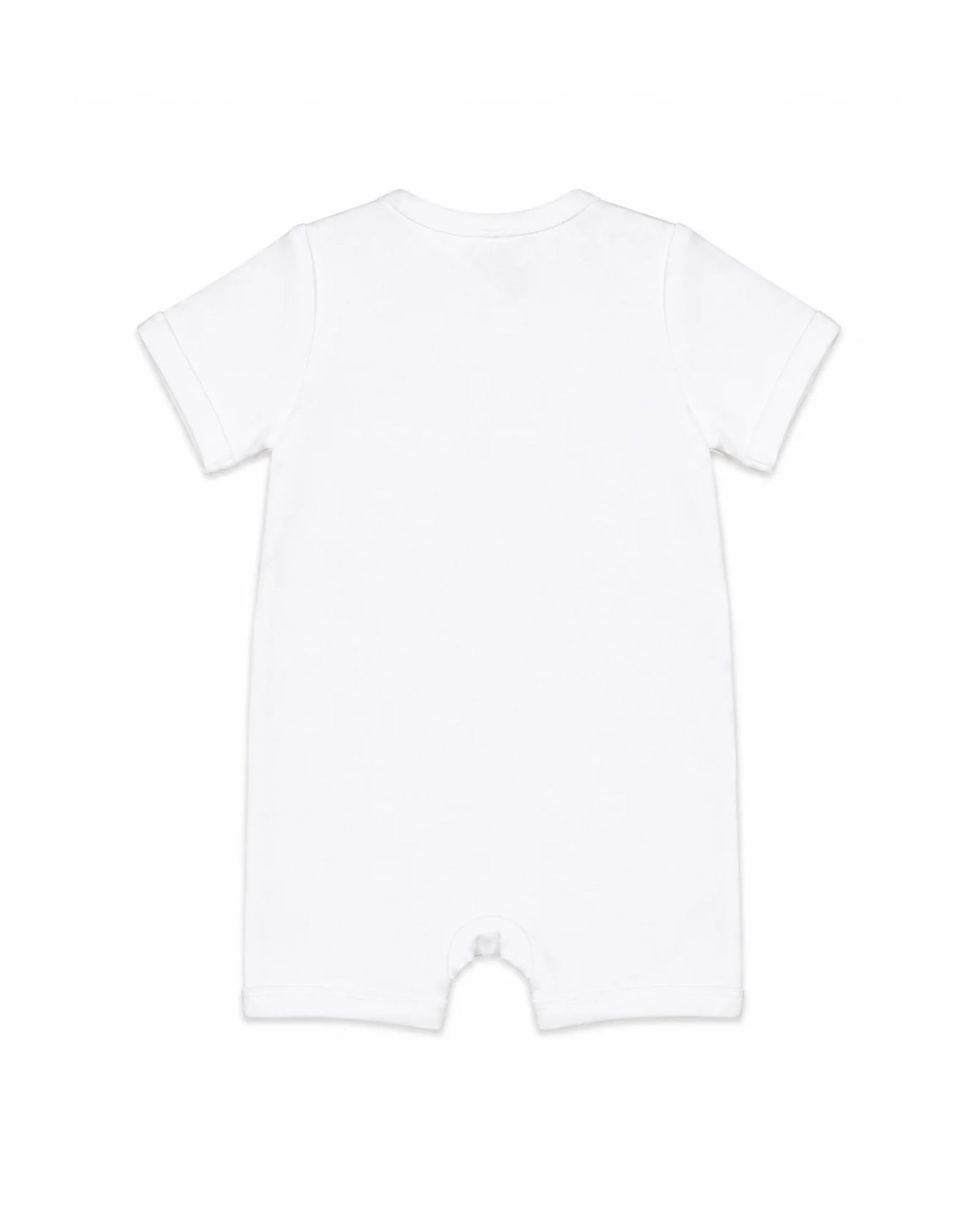 Taylor Organic SS Koala Zip Romper