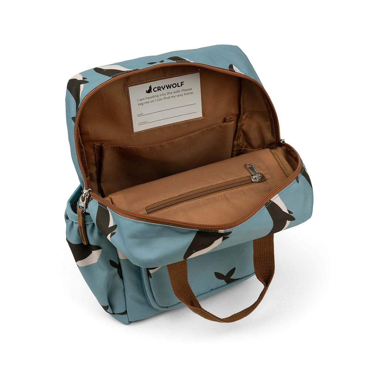 Mini Backpack- Whale Trail