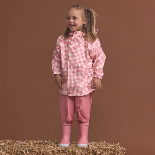 Play Jacket - Rose Gingham