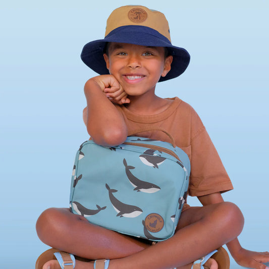 Everyday Lunch Bag - Whale Trail