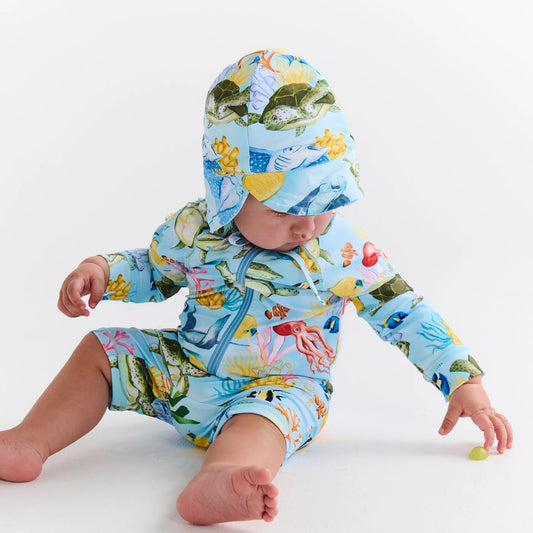 Reef Life Baby Swim Hat One size