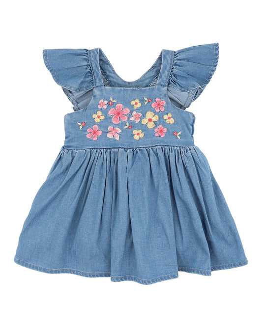 GROW WILD EMBROIDERED DRESS