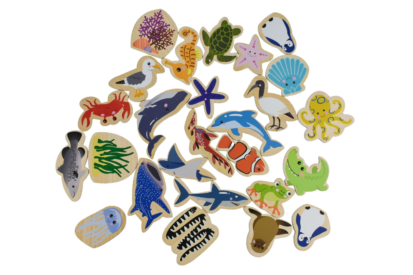 Fridge Friends Magnetic Australian Sea Animals - 25pcs